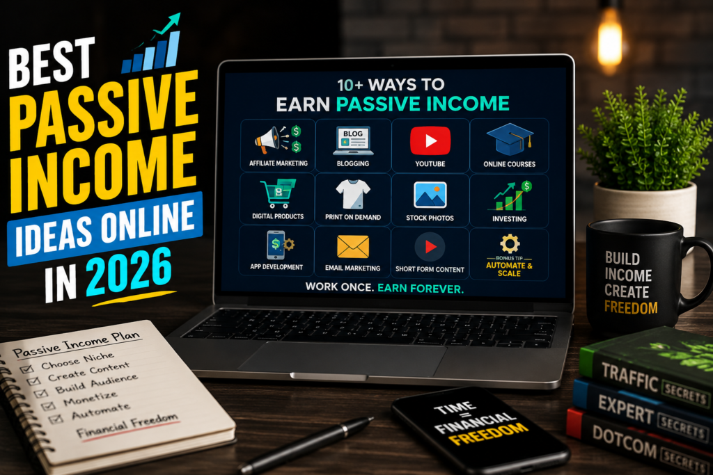 passive income ideas online in 2026