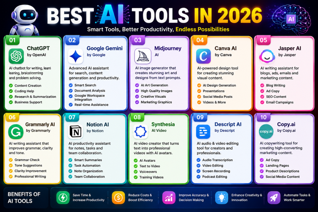 Best AI Tools in 2026